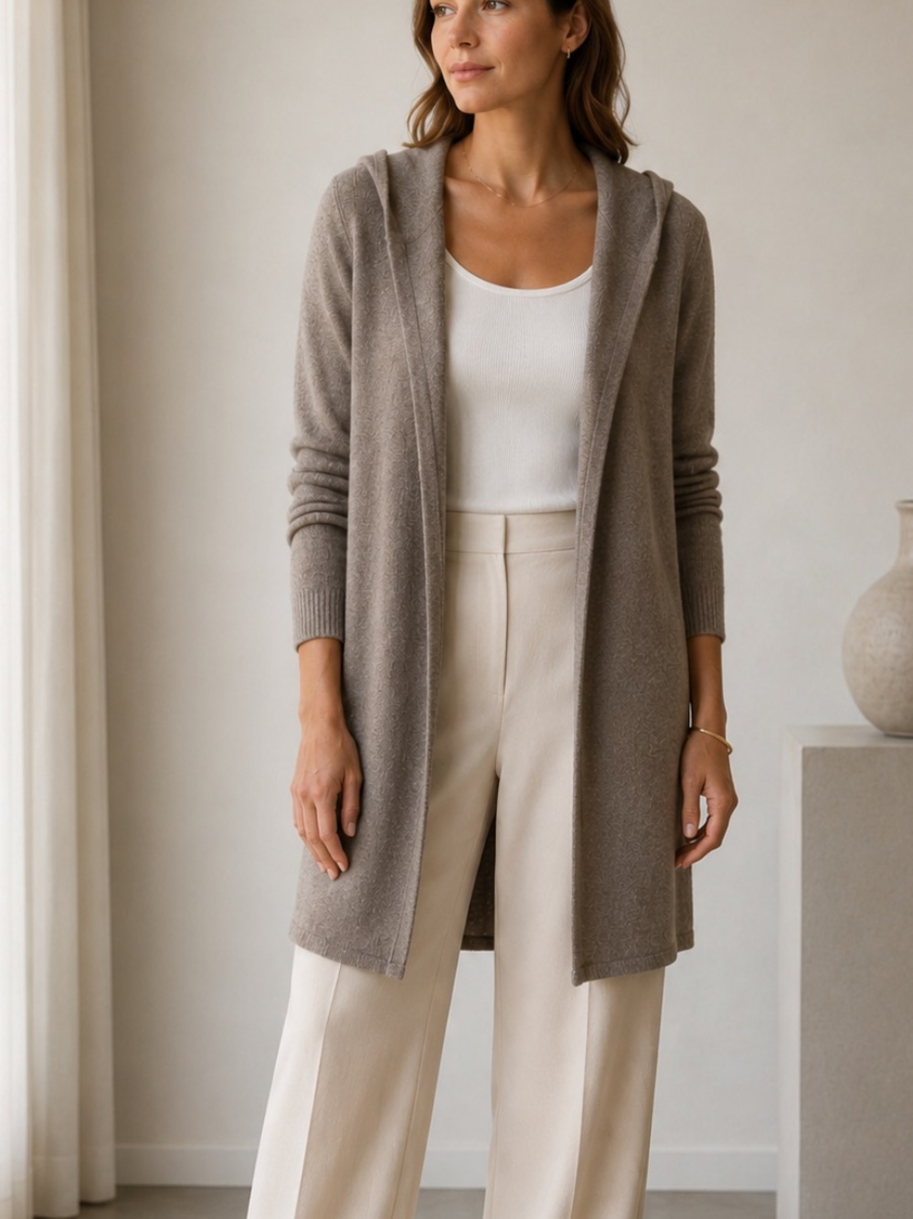 Forte Cashmere Cardigan Sweater